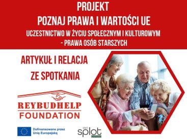 V Bezpłatne Materiały Edukacyjne dla NGO-sów – Uczestnictwo w życiu społecznym i kulturowym – prawa osób starszych