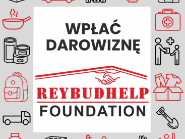 Świąteczne życzenia od Fundacji REYBUDHELP